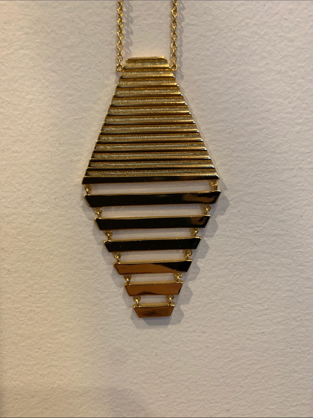 Gorjana Gold Layered Geometric Pendant Necklace